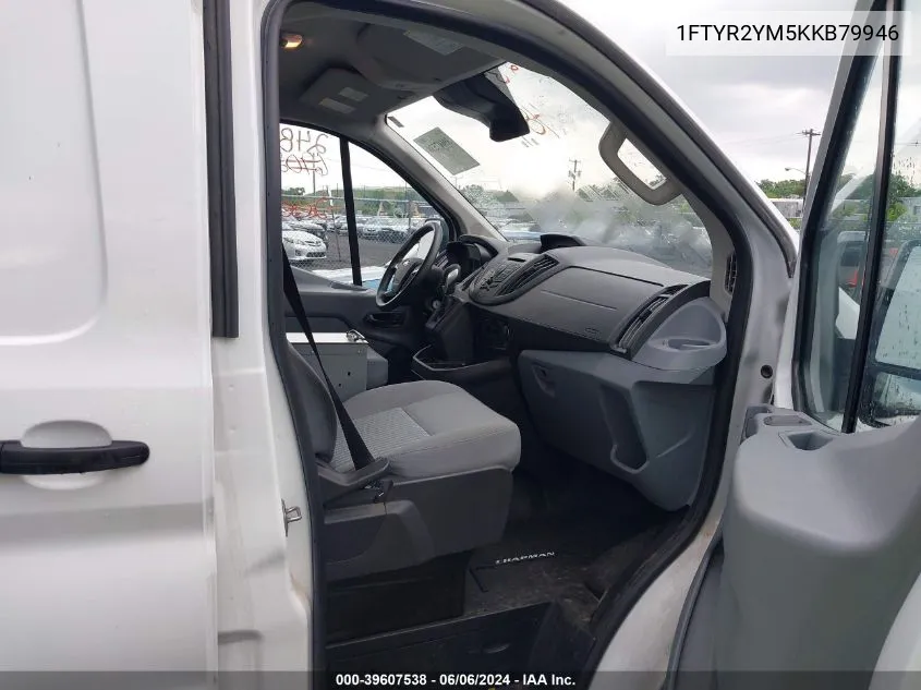 2019 Ford Transit-250 VIN: 1FTYR2YM5KKB79946 Lot: 39607538