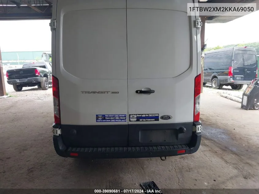 1FTBW2XM2KKA69050 2019 Ford Transit-350