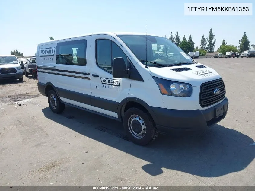 1FTYR1YM6KKB61353 2019 Ford Transit-250