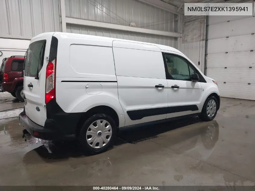 NM0LS7E2XK1395941 2019 Ford Transit Connect Xl