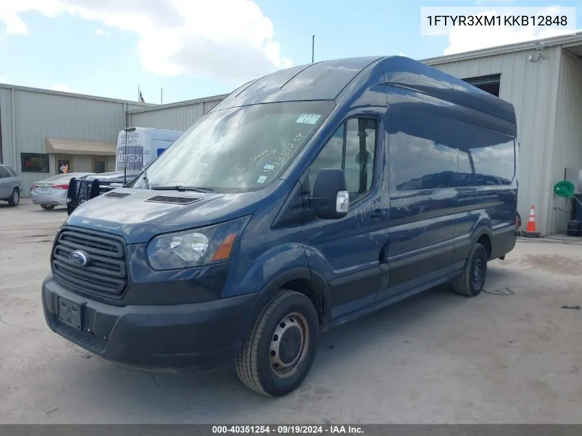 1FTYR3XM1KKB12848 2019 Ford Transit-250