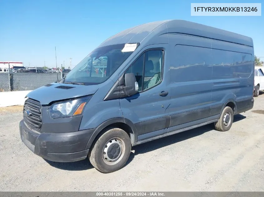 1FTYR3XM0KKB13246 2019 Ford Transit-250