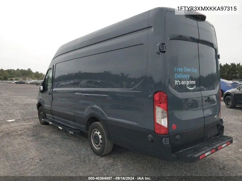 1FTYR3XMXKKA97315 2019 Ford Transit-250