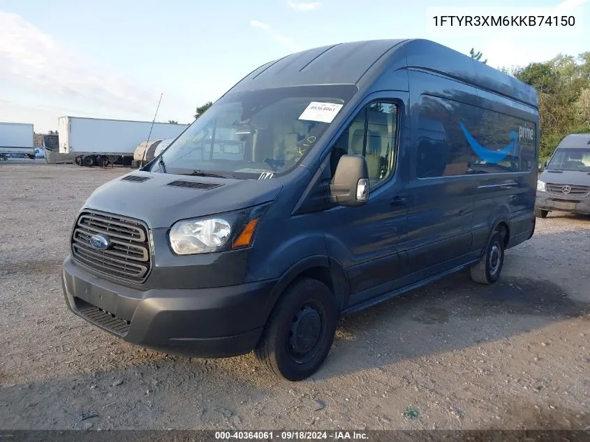 1FTYR3XM6KKB74150 2019 Ford Transit-250 T-250