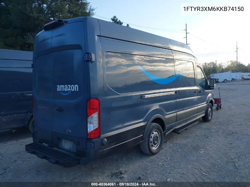 1FTYR3XM6KKB74150 2019 Ford Transit-250 T-250