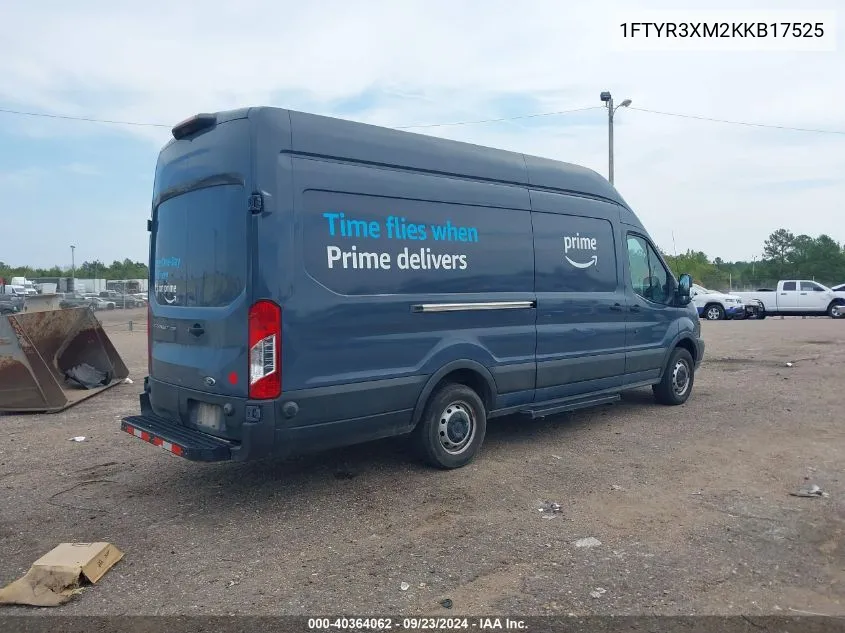 1FTYR3XM2KKB17525 2019 Ford Transit-250