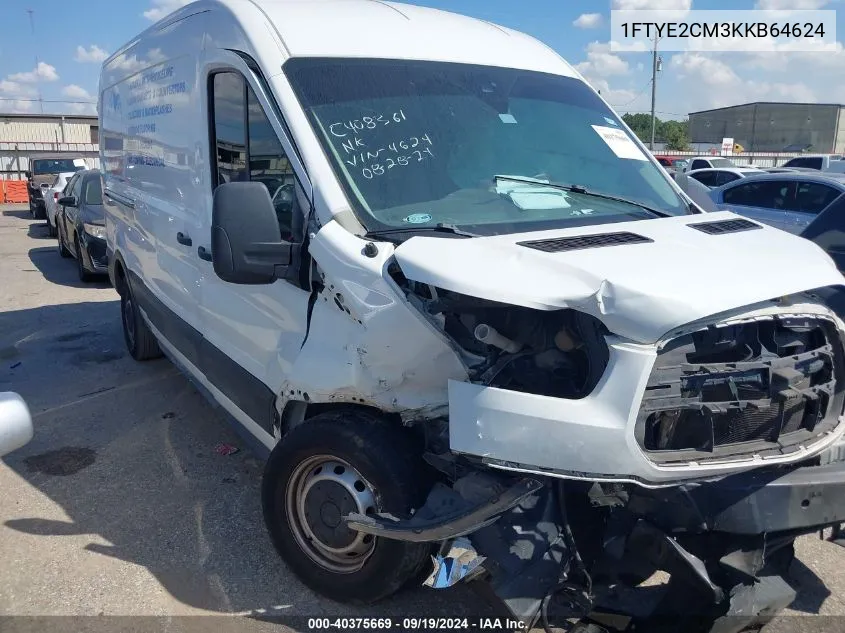 1FTYE2CM3KKB64624 2019 Ford Transit-150