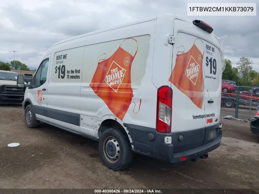 1FTBW2CM1KKB73079 2019 Ford Transit-350