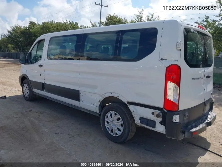 1FBZX2ZM7KKB05859 2019 Ford Transit-350 Xlt