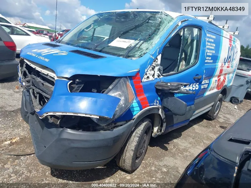 1FTYR1ZM0KKA48349 2019 Ford Transit-250