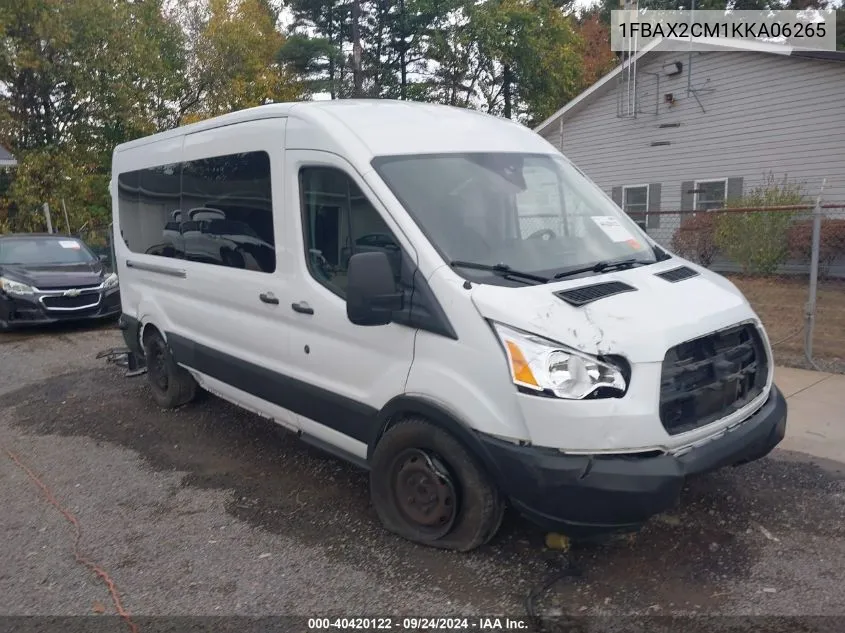 2019 Ford Transit-350 Xlt VIN: 1FBAX2CM1KKA06265 Lot: 40420122