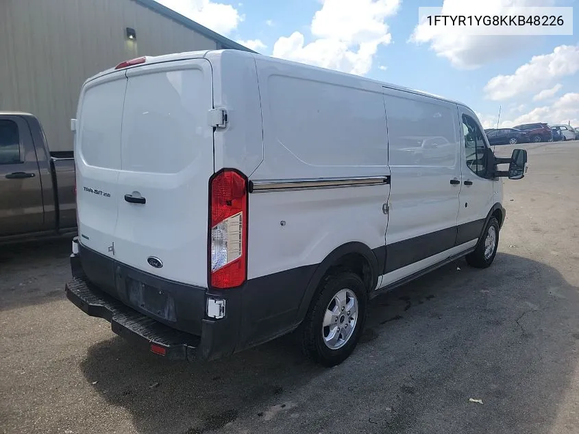 1FTYR1YG8KKB48226 2019 Ford Transit-250