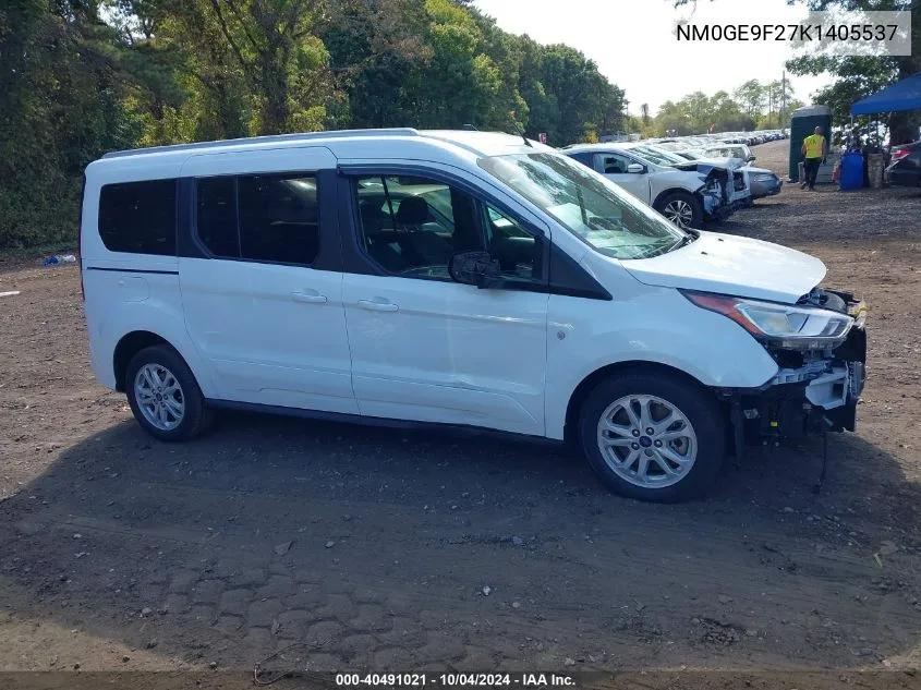 NM0GE9F27K1405537 2019 Ford Transit Connect Xlt