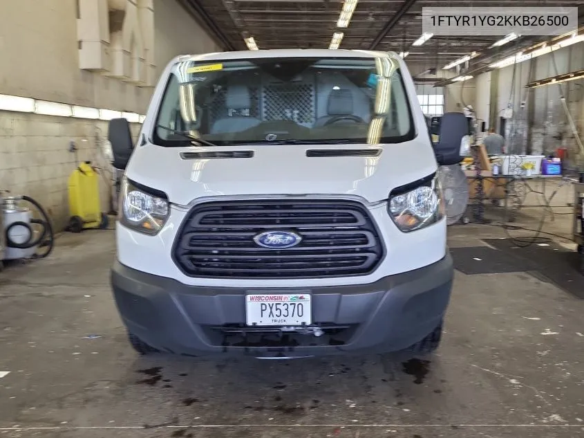 1FTYR1YG2KKB26500 2019 Ford Transit T-250