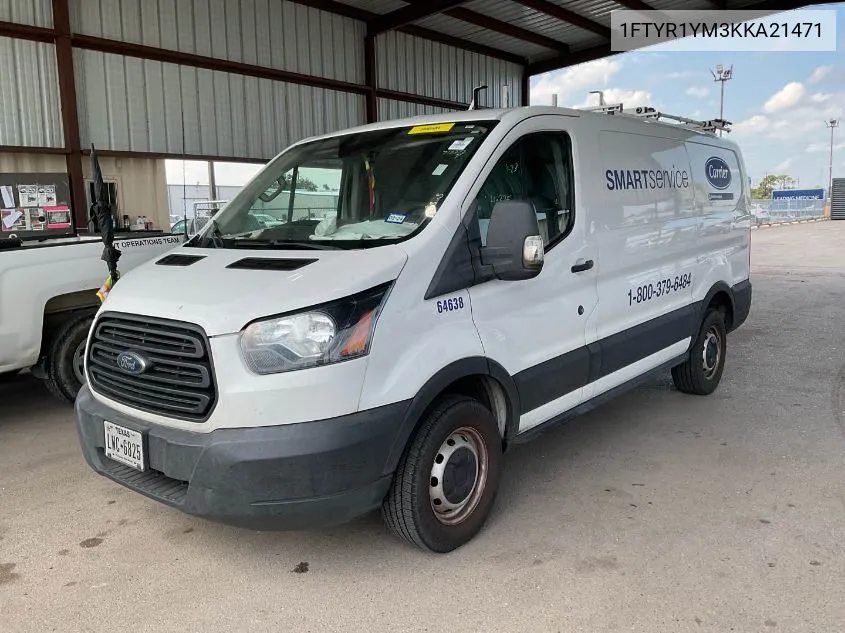 1FTYR1YM3KKA21471 2019 Ford Transit T-250