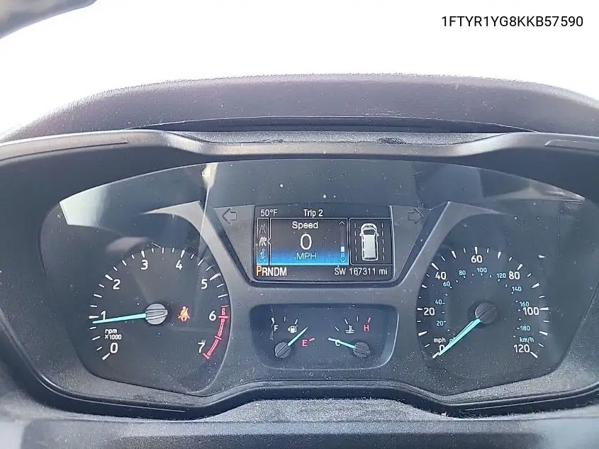 1FTYR1YG8KKB57590 2019 Ford Transit-250