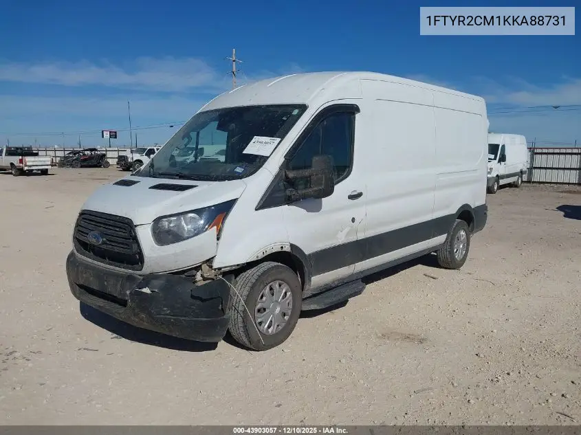1FTYR2CM1KKA88731 2019 Ford Transit-250