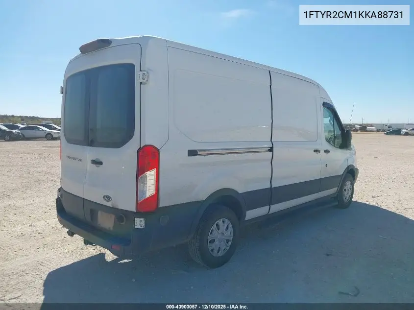 1FTYR2CM1KKA88731 2019 Ford Transit-250
