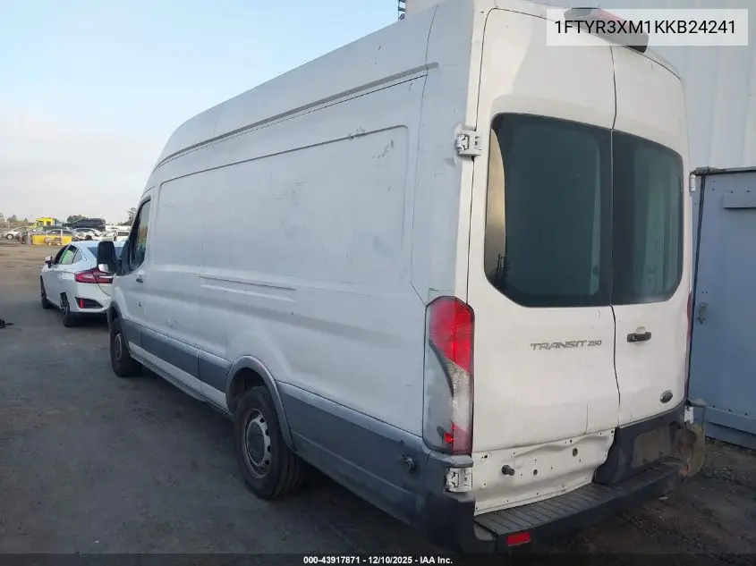 1FTYR3XM1KKB24241 2019 Ford Transit-250
