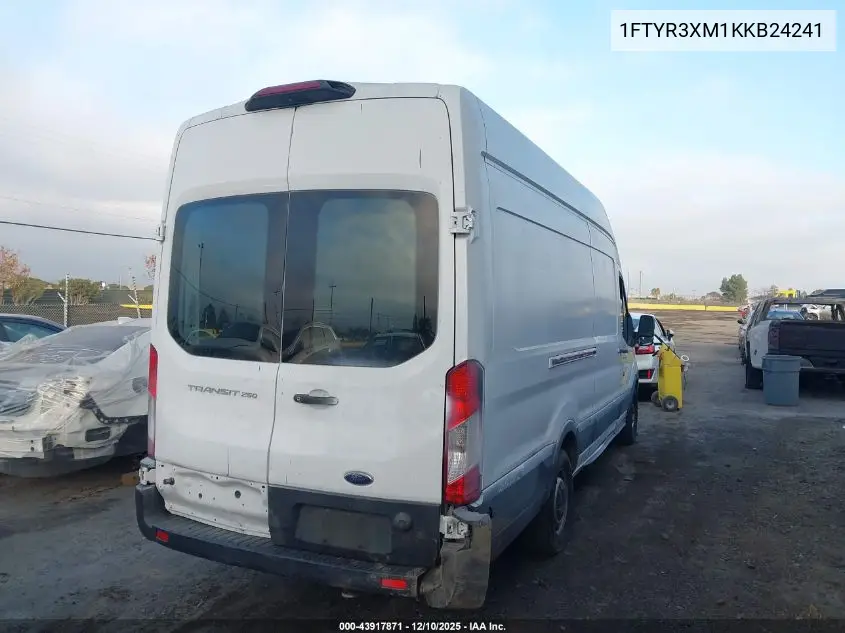 1FTYR3XM1KKB24241 2019 Ford Transit-250