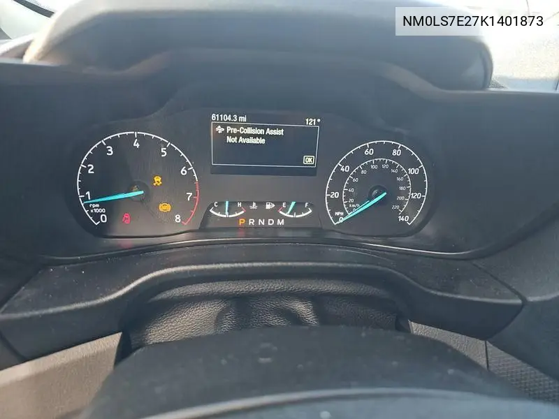 NM0LS7E27K1401873 2019 Ford Transit Connect Xl