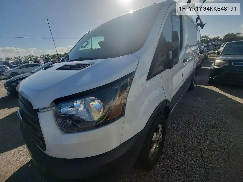 1FTYR1YG4KKB48191 2019 Ford Transit-250