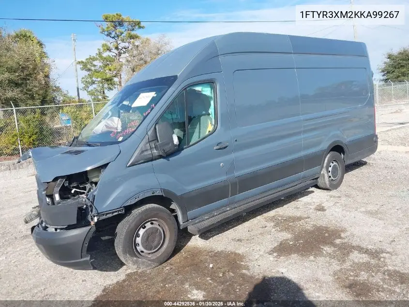 1FTYR3XM2KKA99267 2019 Ford Transit-250