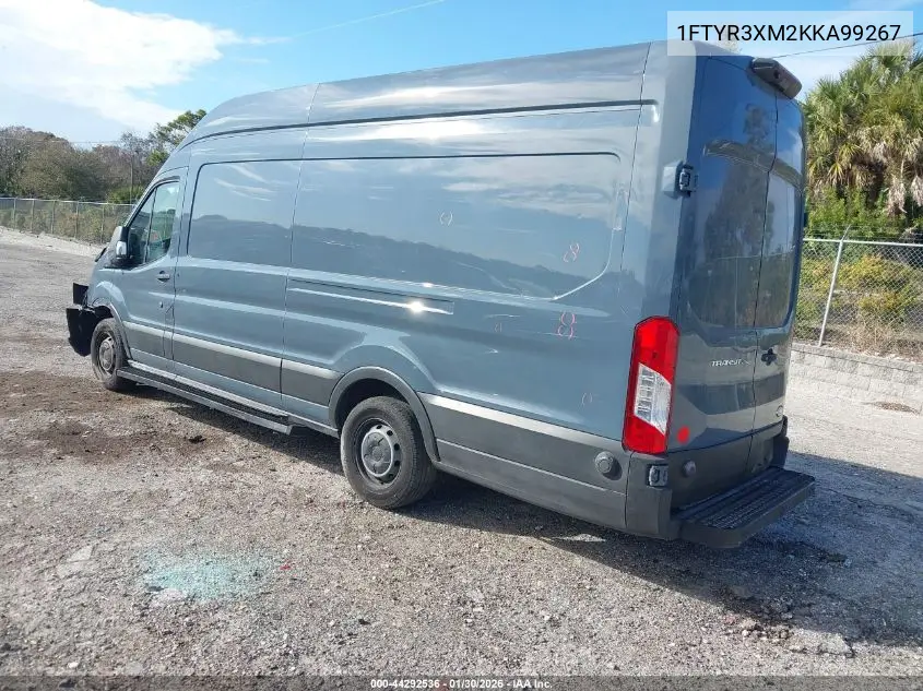 1FTYR3XM2KKA99267 2019 Ford Transit-250