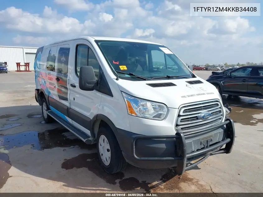 1FTYR1ZM4KKB34408 2019 Ford Transit-250