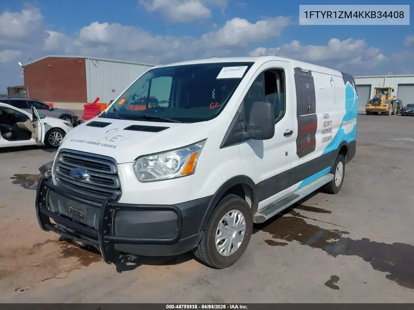 1FTYR1ZM4KKB34408 2019 Ford Transit-250