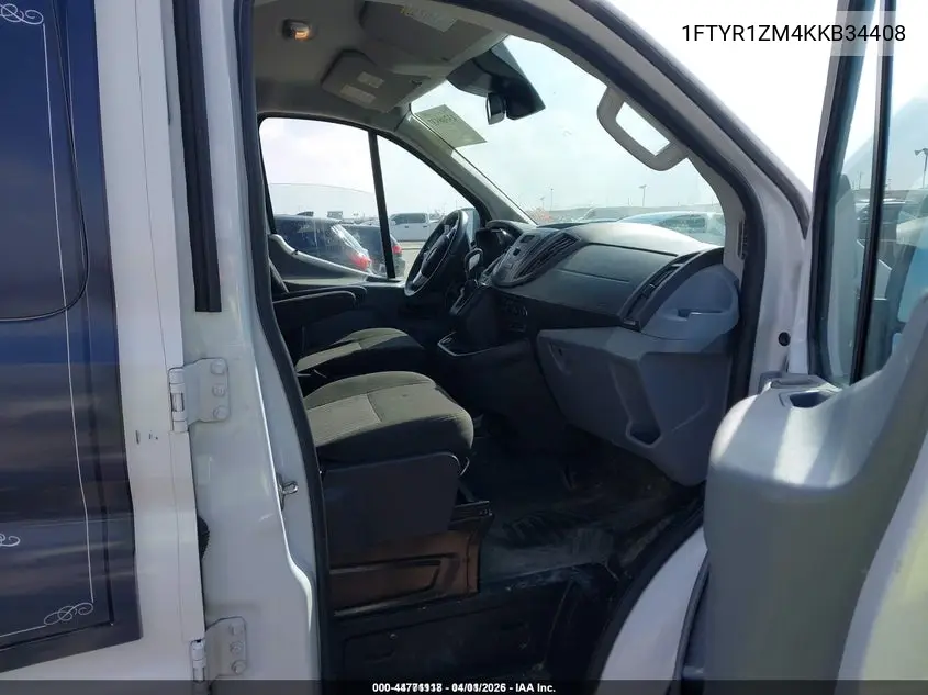 1FTYR1ZM4KKB34408 2019 Ford Transit-250
