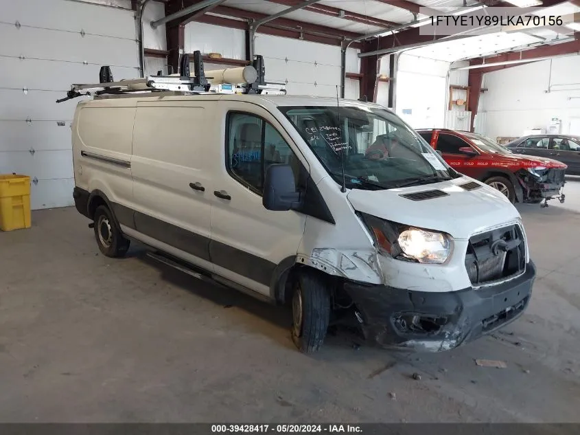 2020 Ford Transit-150 VIN: 1FTYE1Y89LKA70156 Lot: 39428417