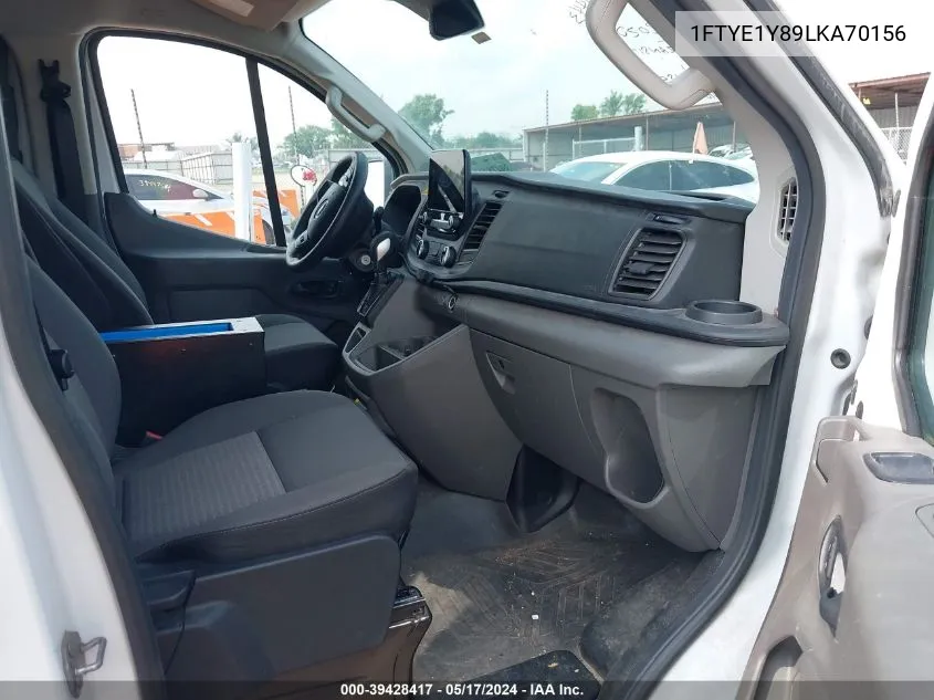 2020 Ford Transit-150 VIN: 1FTYE1Y89LKA70156 Lot: 39428417