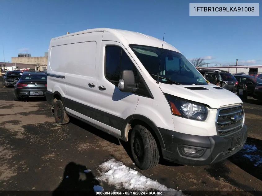 2020 Ford Transit-250 VIN: 1FTBR1C89LKA91008 Lot: 39430764