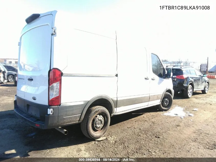 2020 Ford Transit-250 VIN: 1FTBR1C89LKA91008 Lot: 39430764