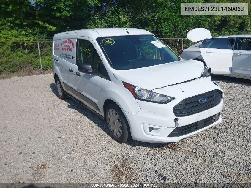 2020 Ford Transit Connect Xlt VIN: NM0LS7F23L1460063 Lot: 39434665