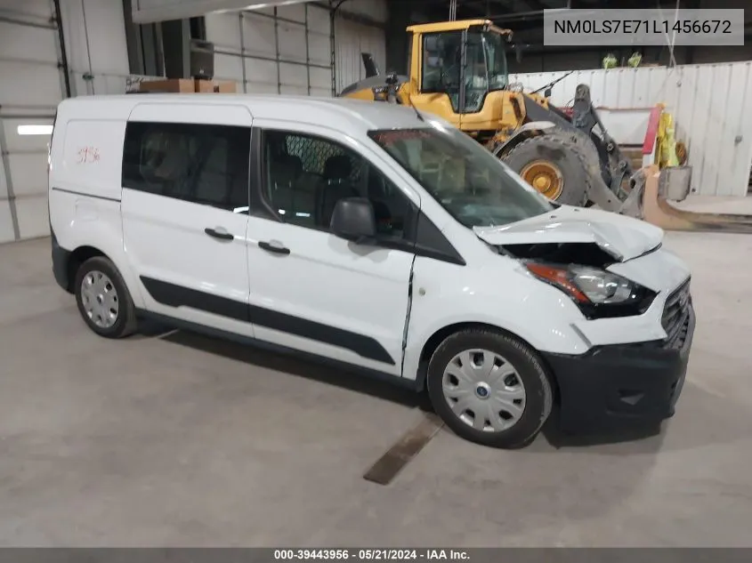 2020 Ford Transit Connect Xl VIN: NM0LS7E71L1456672 Lot: 39443956