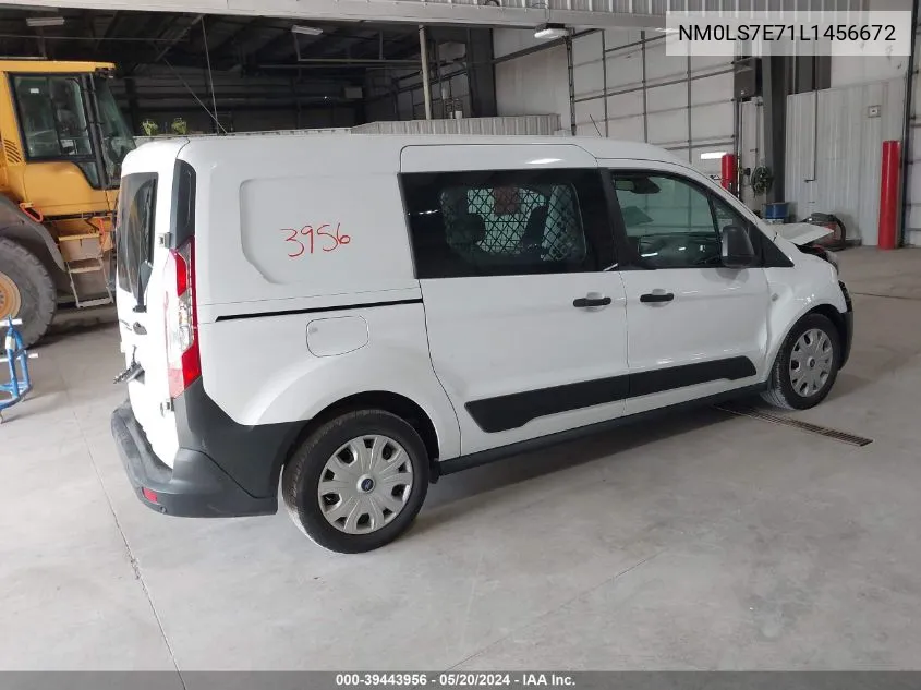 2020 Ford Transit Connect Xl VIN: NM0LS7E71L1456672 Lot: 39443956