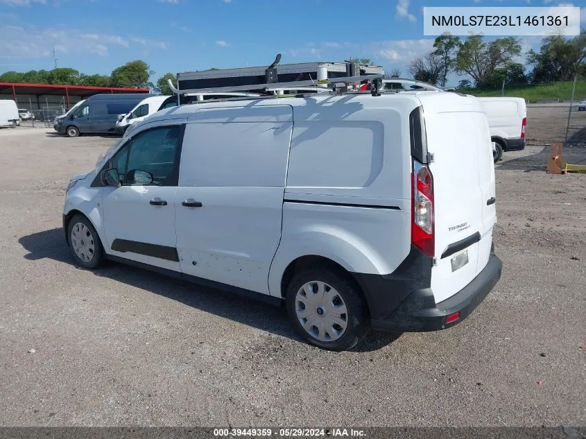 2020 Ford Transit Connect Xl VIN: NM0LS7E23L1461361 Lot: 39449359