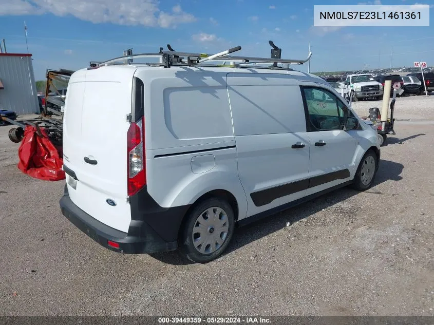 2020 Ford Transit Connect Xl VIN: NM0LS7E23L1461361 Lot: 39449359