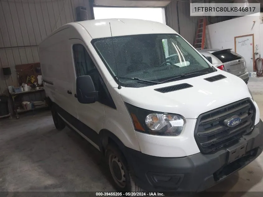 2020 Ford Transit-250 VIN: 1FTBR1C80LKB46817 Lot: 39455205