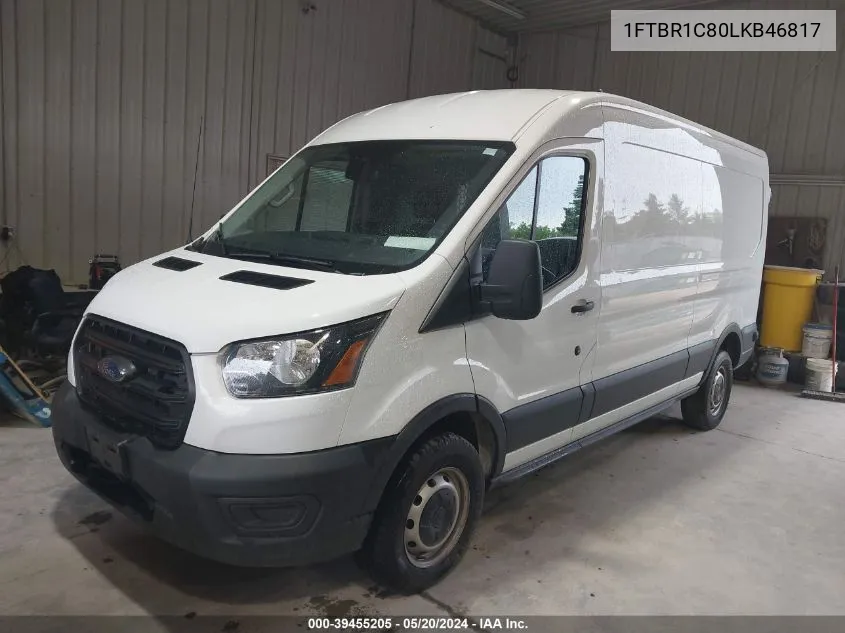 2020 Ford Transit-250 VIN: 1FTBR1C80LKB46817 Lot: 39455205