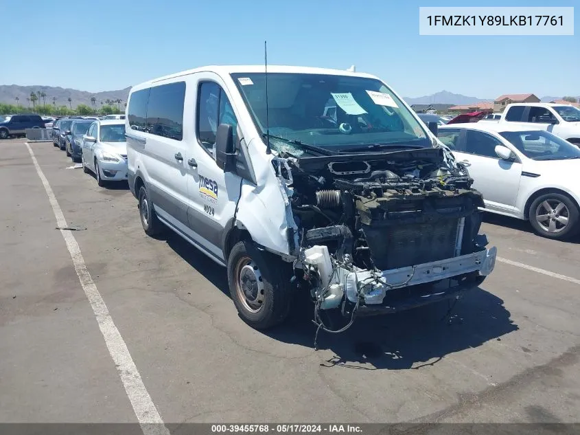 2020 Ford Transit T-150 VIN: 1FMZK1Y89LKB17761 Lot: 39455768