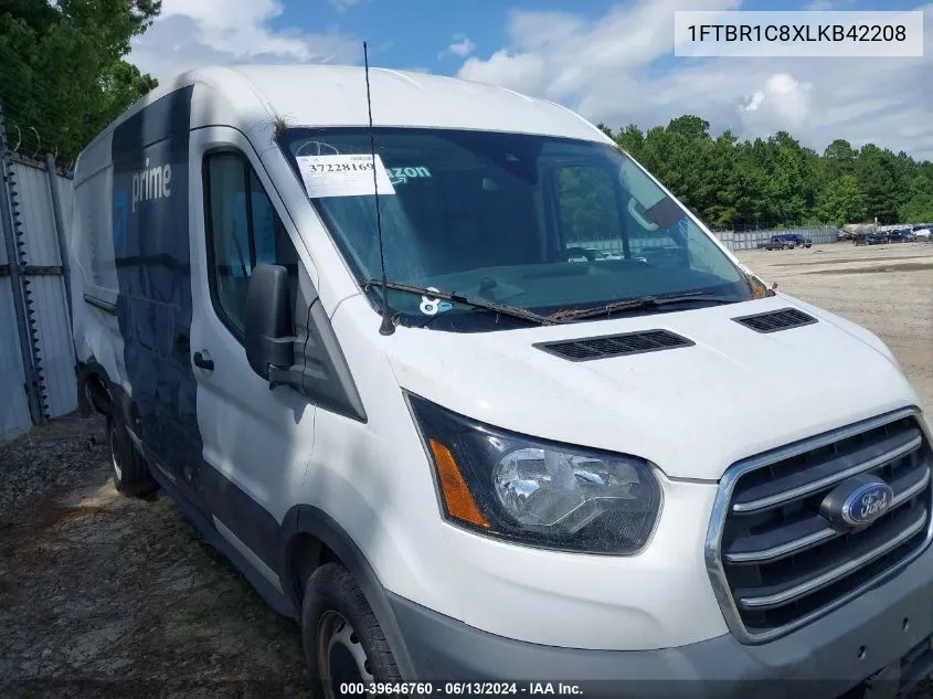 2020 Ford Transit-250 Cargo Van VIN: 1FTBR1C8XLKB42208 Lot: 39646760