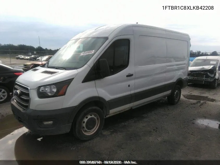 2020 Ford Transit-250 Cargo Van VIN: 1FTBR1C8XLKB42208 Lot: 39646760