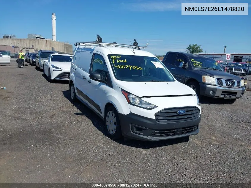 NM0LS7E26L1478820 2020 Ford Transit Connect Xl