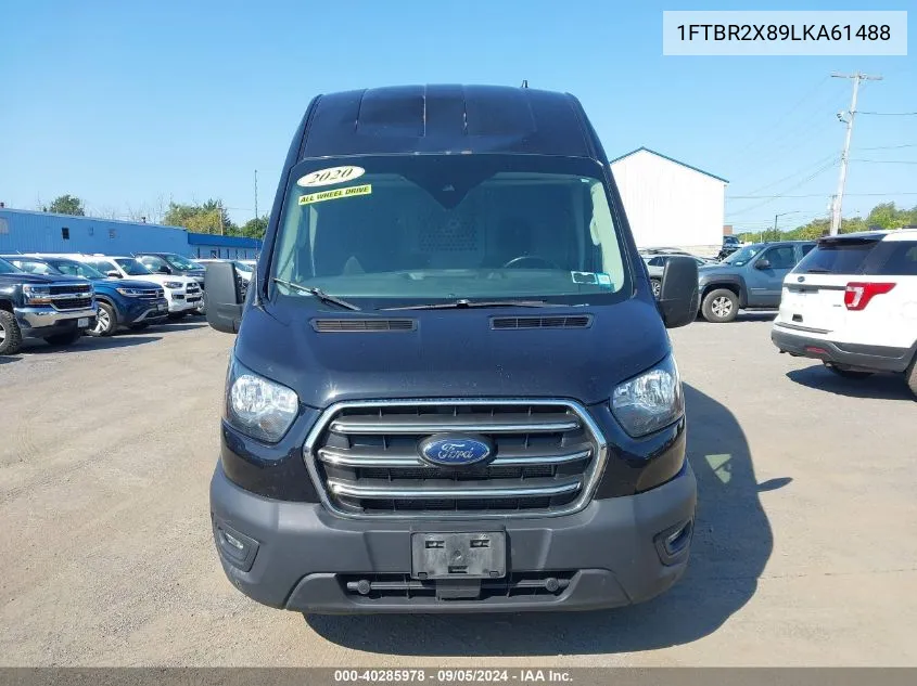 2020 Ford Transit-250 VIN: 1FTBR2X89LKA61488 Lot: 40285978