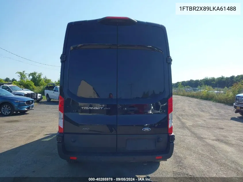 2020 Ford Transit-250 VIN: 1FTBR2X89LKA61488 Lot: 40285978