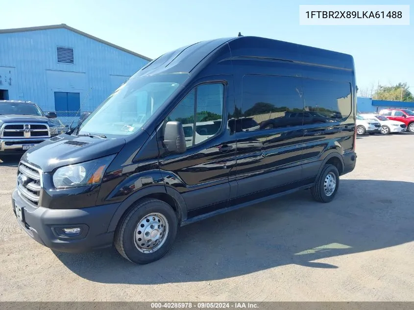 2020 Ford Transit-250 VIN: 1FTBR2X89LKA61488 Lot: 40285978