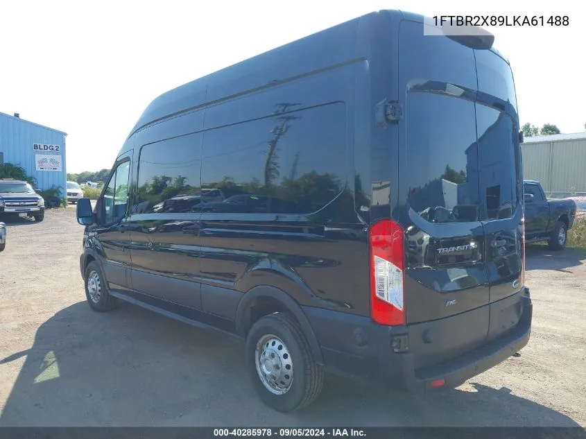 2020 Ford Transit-250 VIN: 1FTBR2X89LKA61488 Lot: 40285978